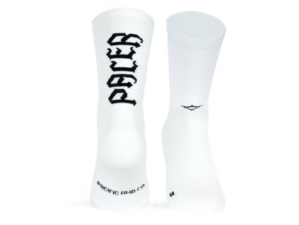 calcetines pacificandco pacer blanco running socks rejilla transpirable(1)