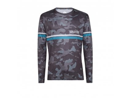 camo grey men long sleeve