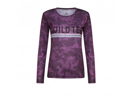 CAMO PURPLE LONGSLEEVE WOMEN