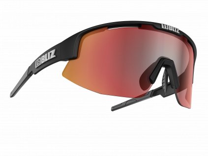 52804 14 Matrix Bliz sports glasses Black redsunglasses