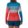 color block teral women longsleeve back