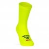 pacificandco calcetines socks women man performance running cycling DONT QUIT NEON cara