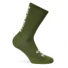 pacificandco calcetines socks women man performance running cycling RIDE IN PEACE OLIVE perfil