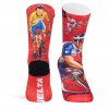 pacificandco calcetines socks women man cycling ciclismo LA VUELTA CICLISTA ESPAÑA RED 1 718x718