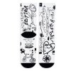 pacificandco calcetines socks art design fashion tattoo socks design ALICIA VOGEL white plano 600x600