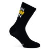 pacificandco calcetines socks running deporte tecnicos RUN RUN BLACK perfil