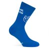 pacificandco calcetines socks running deporte tecnicos CATCH ME BLUE perfil