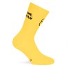 pacificandco calcetines socks running deporte tecnicos CATCH ME YELLOW perfil