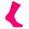 pacificandco calcetines socks running deporte tecnicos STAY FAST PINK NEON perfil