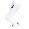 pacificandco calcetines socks running deporte tecnicos STAY FAST WHITE perfil