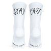 pacificandco calcetines socks running deporte tecnicos STAY FAST WHITE back