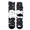 pacificandco calcetines socks art design fashion originales regalo FACES plano