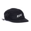 pacificandco pacific gorra running cap headwear cycling pixelrun BLACK 1