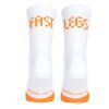 pacificandco calcetines socks deporte running tecnicos correr FAST LEGS ORANGE back