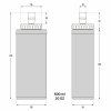 Soft Flask 600ml 2021 Dimensions 600x600