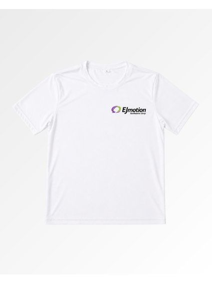 Funkční běžecké tričko EJmotion Bílá