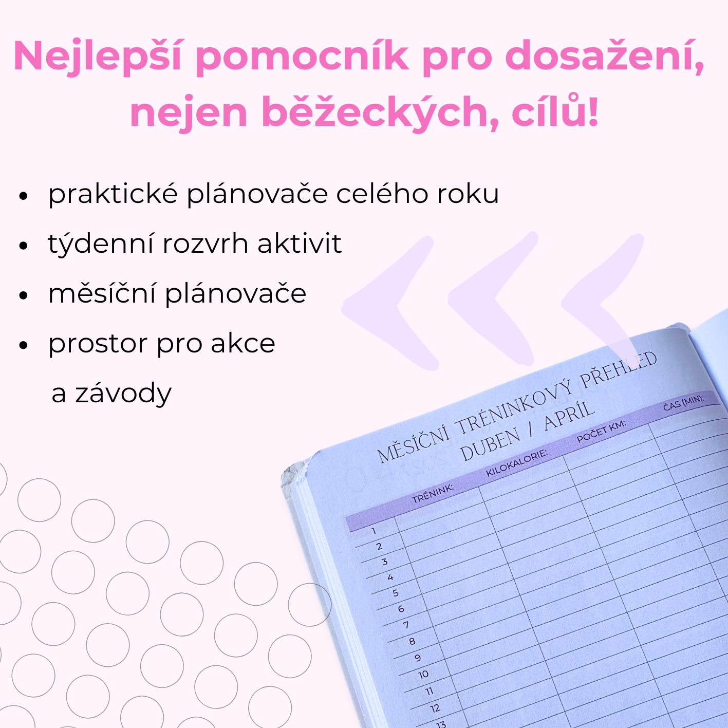 Běžecký diář 2026 | Runforyou.cz | Diář, který spojuje Česko a Slovensko.