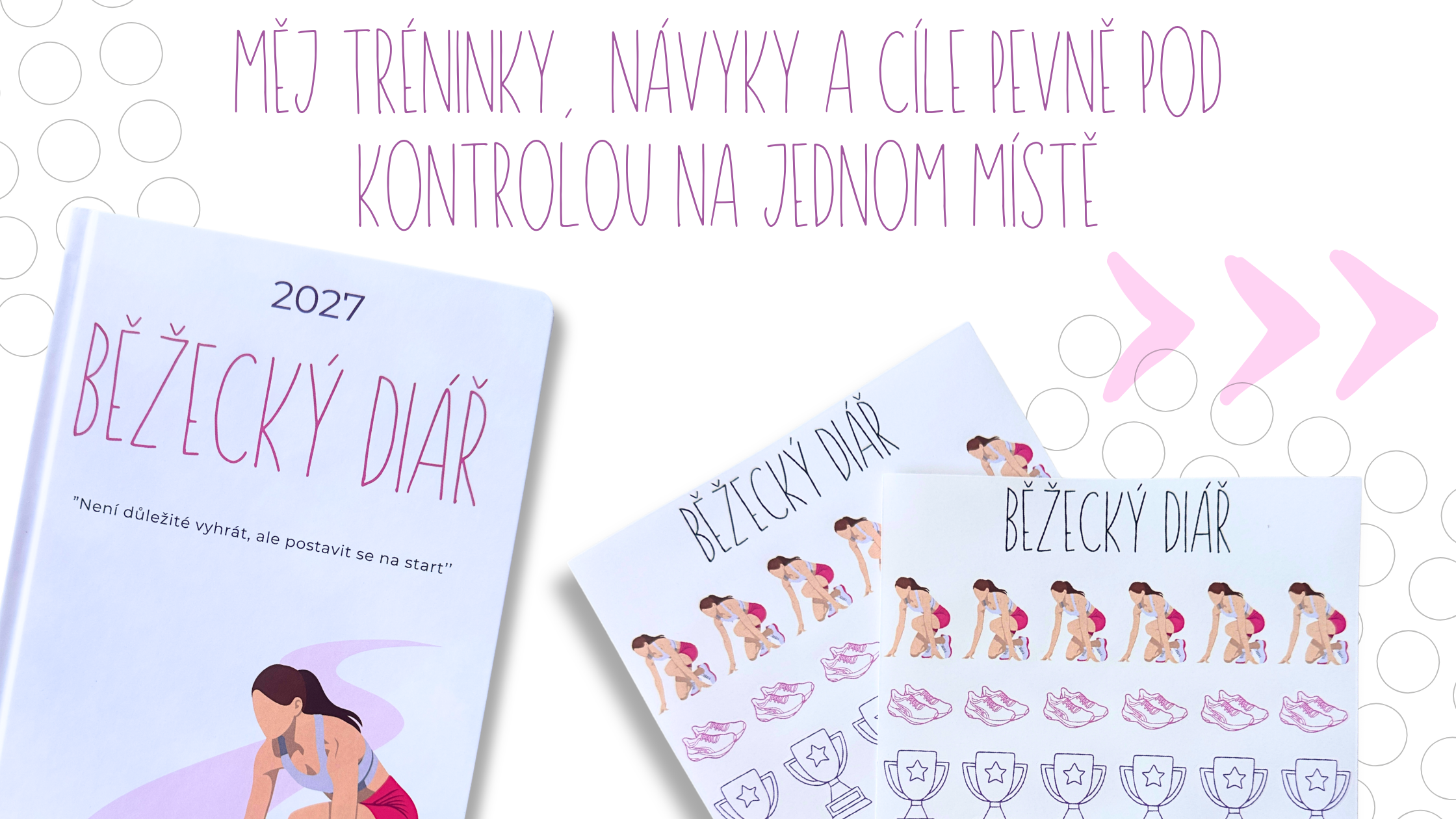 Běžecký diář 2026 | Runforyou.cz | Měj tréninky, návyky a cíle pevně pod kontrolou na jednom místě.