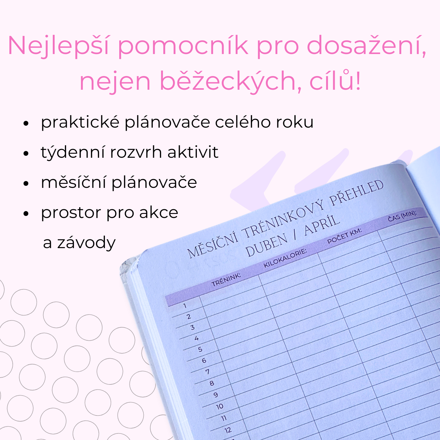Běžecký diář 2026 | Runforyou.cz | Diář, který spojuje Česko a Slovensko.