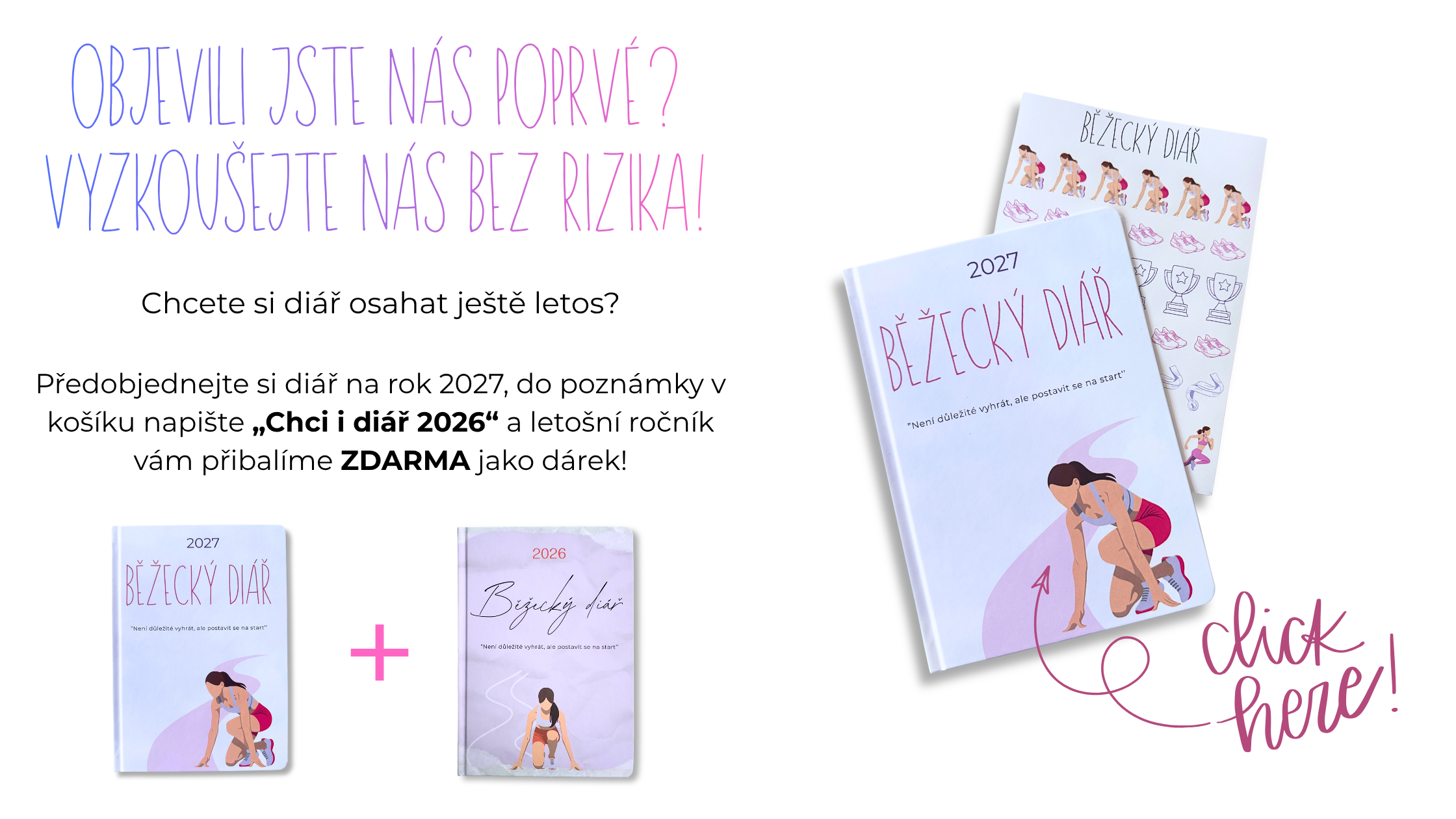 Koupit | Běžecký diář 2027 | Runforyou.cz | Diář 2027
