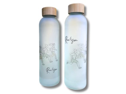 Skleněná láhev Run4you