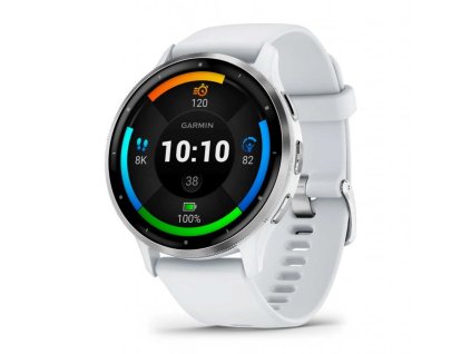 garmin venu 3 silver white silicone band mi 1747823358