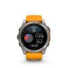 garmin fenix 8 51mm amoled titan sapphire graphite orange g10 1777450171