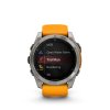 garmin fenix 8 51mm amoled titan sapphire graphite orange g1 1766153878
