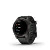garmin fenix 7s pro sapphire solar titaniumgraydlc black silicone band g2 1747822635