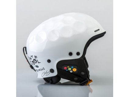 lyzarska prilba vagus kevlar megaspeed white