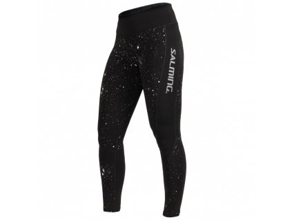 reflective tights women black silver reflective