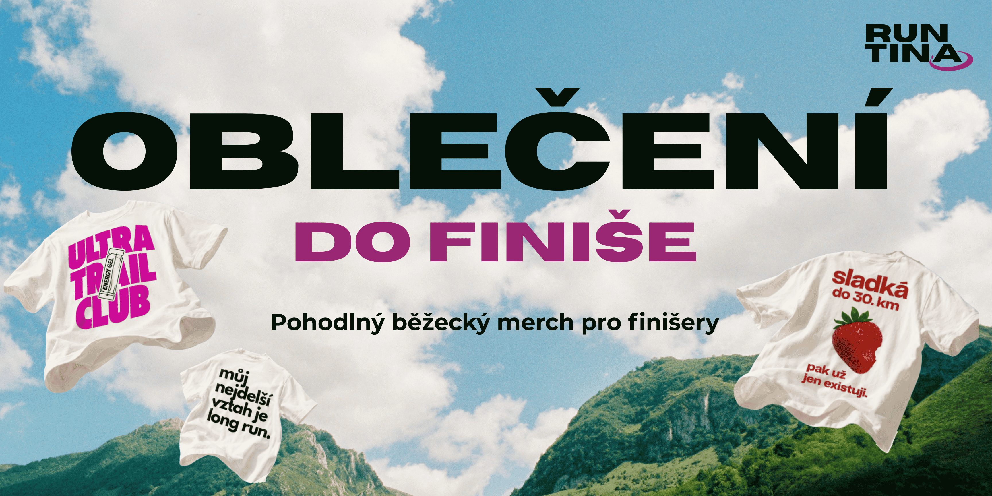 Runtina oblečení do finiše