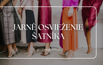 Jarné osvieženie šatníka