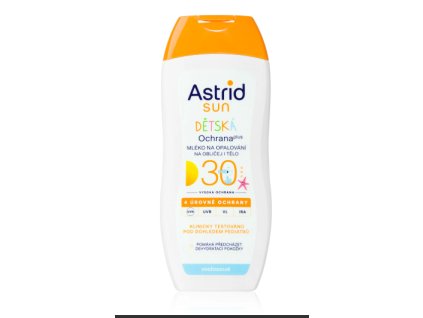 Astrid sun dětské mléko na opalování OF 30 200 ml