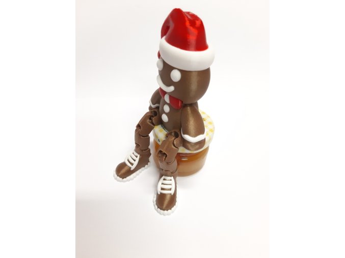 Dekorace perníček PetG 3D tisk