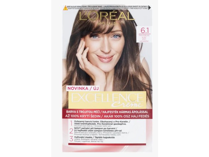 Excellence 6,1 tmavá popelavá blond