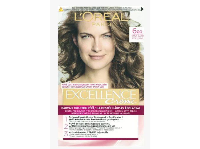 Excellence 600 tmavá blond