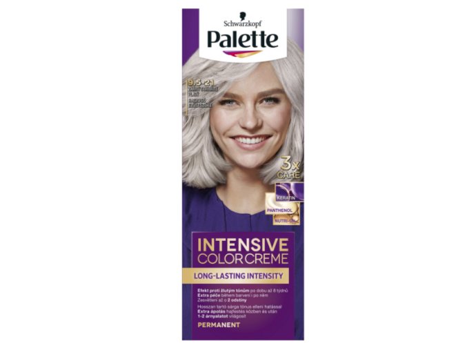 Palette shampoo zářivě stříbřitě plavý