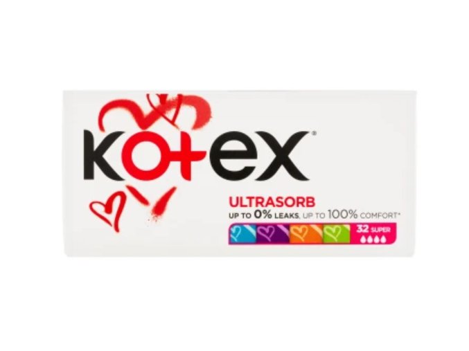 Kotex Ultra Sorb Super 32ks