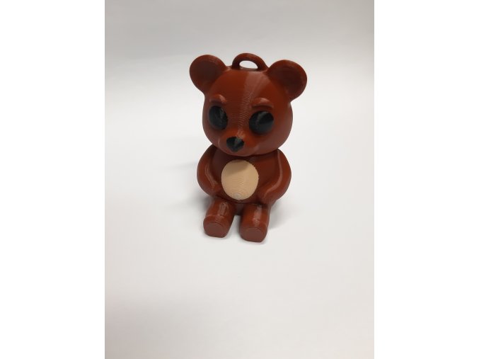 Přívěšek medvídek dekorace 3D tisk PLA/PetG