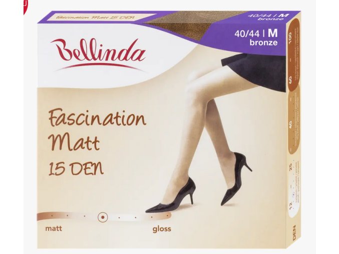 Bellinda Fascination Matt tmavě tělové