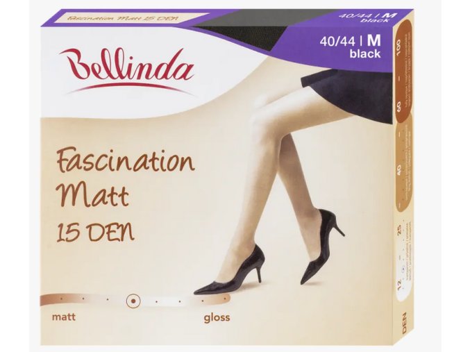 Bellinda Fascination Matt černé M