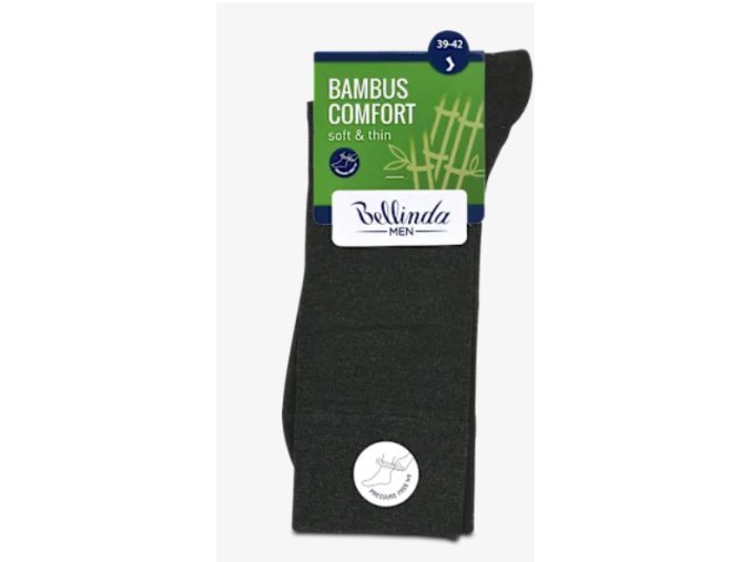 Bellinda bam.ponožky pánské šedé 39,42