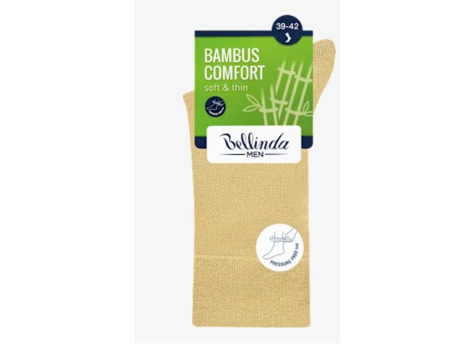 Bellinda bam. ponožky béžové pánské 39,42