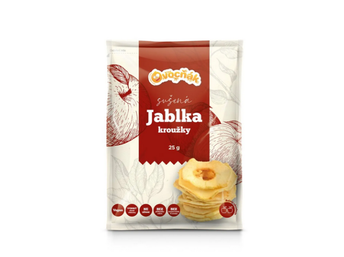 Jablka kroužky Ovocňák 25g