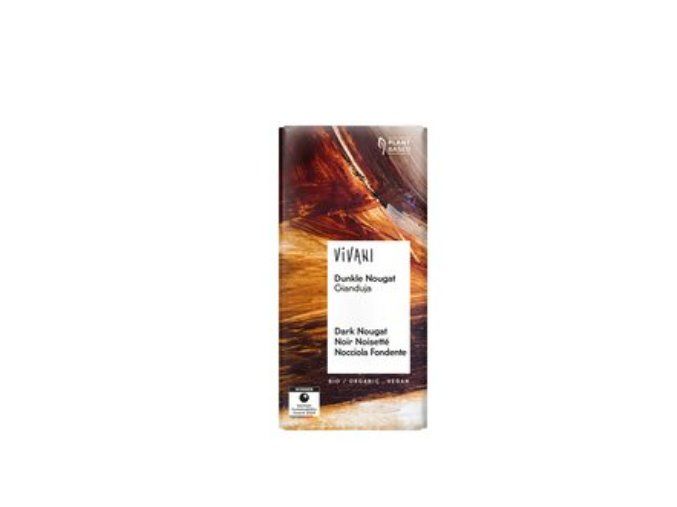 Čokoláda hořká nugátová 80g BIO VIVANI