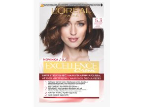 Excellence 5,3 světle hnědá zlatá