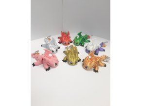 Přívěsek na klíče drak 3D tisk dekorace PetG/PLA
