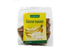 Sušené banány Bio nebio