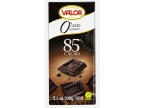 Valor čokoláda 85% bez cukru